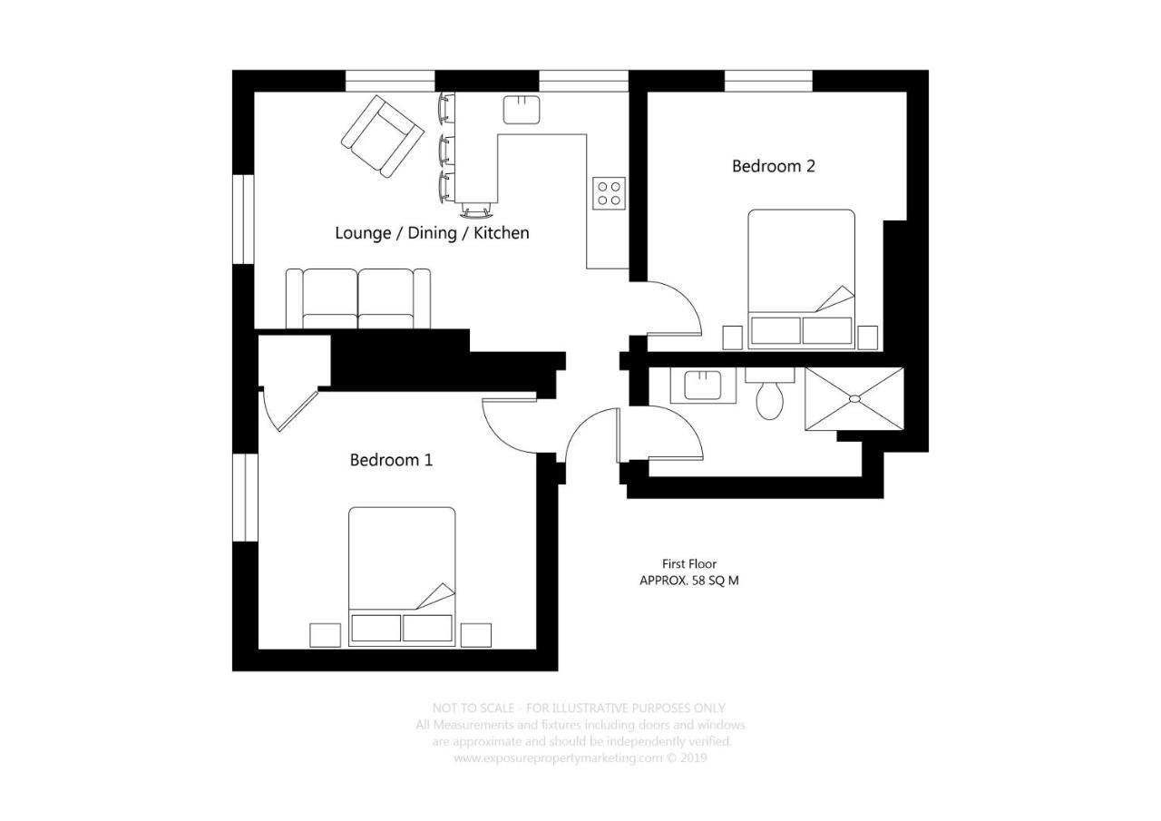 Fossgate Bridge Apartments Йорк Экстерьер фото
